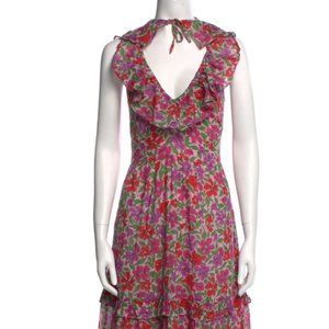 Banjanan Floral Print Long Dress Size M